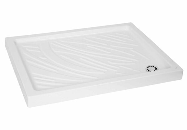 Receveur de douche à poser en Céramique, 100x80cm, Blanc (5415L003-0972) - Vitra Arkitekt