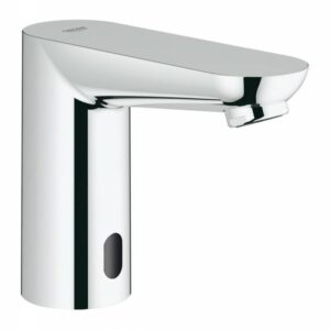 Robinet à infrarouge Grohe Euroeco Cosmopolitan E pour lavabo en Chrome