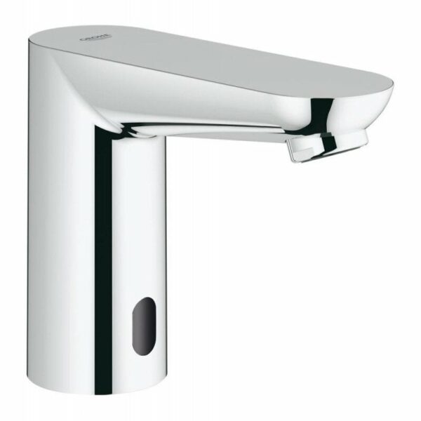 Robinet à infrarouge Grohe Euroeco Cosmopolitan E pour lavabo en Chrome