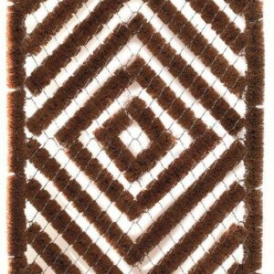 Tapis Extérieur Grattant Norway 60x40cm - Fibres 100% Coco sur Armature Métal