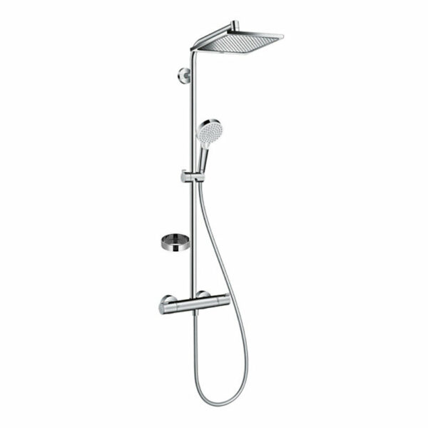 Colonne de douche Hansgrohe avec mitigeur thermostatique et douchette