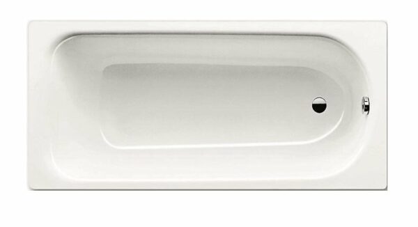 Baignoire rectangulaire en acier émaillé blanc 170x70 cm avec pieds de bain KALDEWEI EUROWA