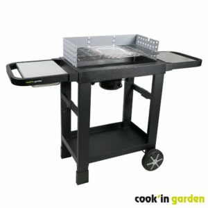 Barbecue Charbon de Bois EASY 60 - Solide, Pratique et Polyvalent pour des Grillades Conviviales