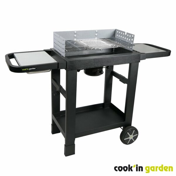 Barbecue Charbon de Bois EASY 60 - Solide, Pratique et Polyvalent pour des Grillades Conviviales