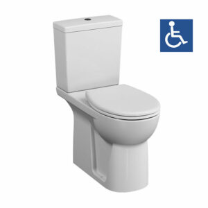 Pack WC à poser PMR rehaussé Conforma Vitra