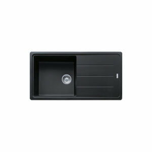 Evier Franke Basis BFG 611-97 Evier 97x50cm avec égouttoir réversible, Fragranit +, Onyx