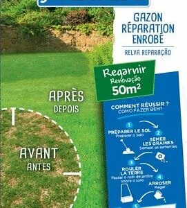 Gazon réparation enrobé - 1kg