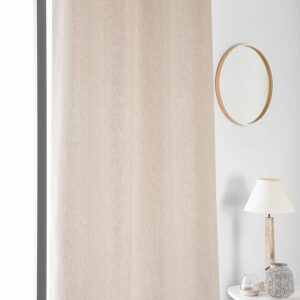 Rideau avec oeillets - Tamisant - Coton/Lin - Lin - 135x260cm