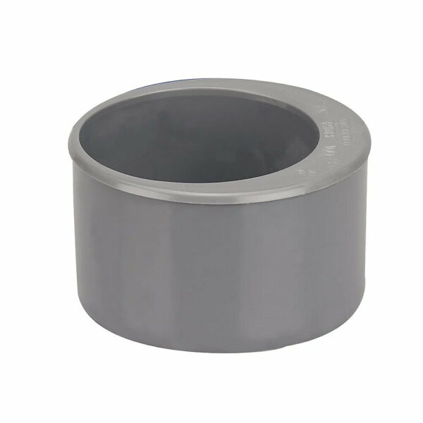 Tampon de Réduction PVC Évacuation Bâtiment DN100xDN80 - Norme NF-Me