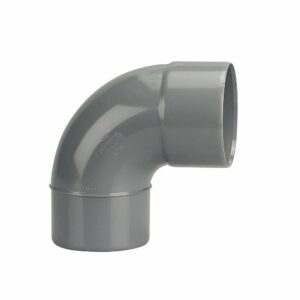 Coude PVC Évacuation Bâtiment MF 87°30 DN100 – Flexible et Résistant