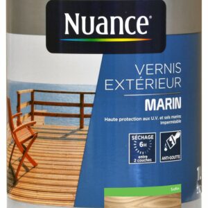 Vernis Extérieur - Marin - Incolore - Satin - 1L