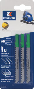 Lame pour Scie Sauteuse CV 3403 – Chrome Vanadium, Coupe Précise, Longueur 82mm