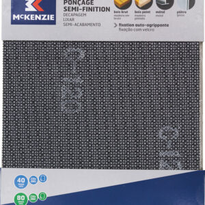 Feuilles maille auto agrippantes assorties - 230X280mm