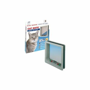 Chatière large chat blanc CAT MATE