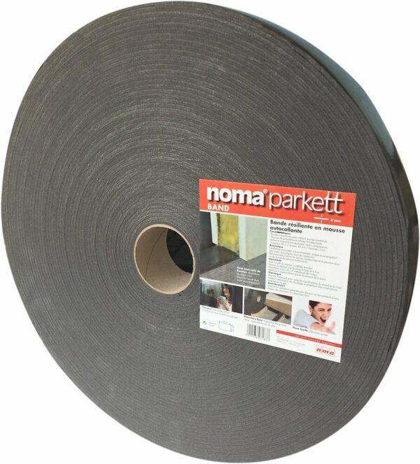 Bande résiliente mousse 3 mm x 45 mm x 30m