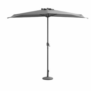 Parasol de balcon gris 297x147x249cm