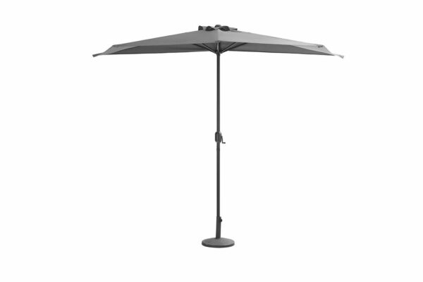 Parasol de balcon gris 297x147x249cm