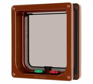 Chatière 4 positions marron CAT MATE pour chat