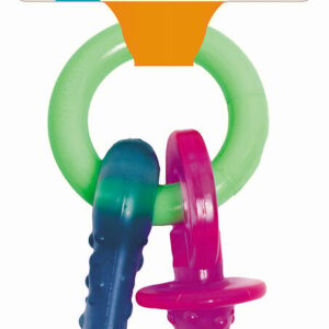 Jouet pour chiot Nyla Puppy Tétine Pacifier XS Bacon