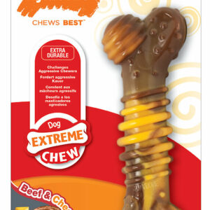 Nylabone xtrm chew texture bone msteak&fromage