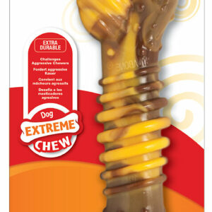Nylabone xtrm chew texture bone xlsteak&fromage pour chiens de grande taille