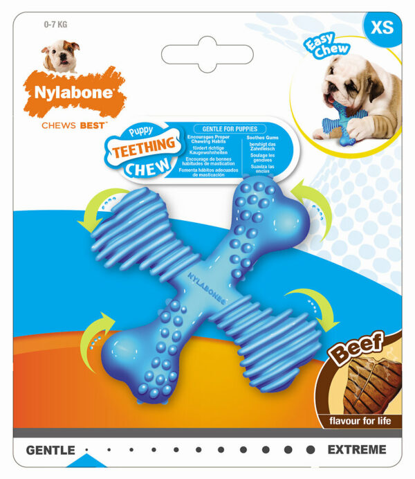 Jouet pour chiot Nylabone Puppy Teething X XS