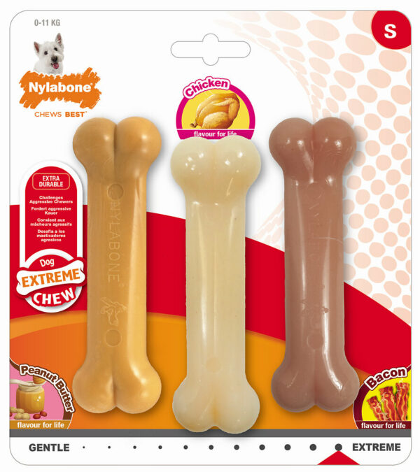 Nylabone Pack S 3 Gouts pour Chiens