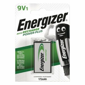 Pile Rechargeable 9V HR22 175mAh Power Plus - Énergie Durable et Écologique