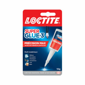 Colle Cyanoacrylate SG3 Précision Max 10g – Collage Ultra-Fort et Invisible
