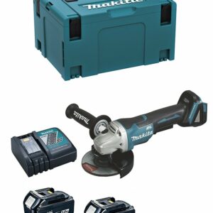 Mini-Meuleuse MAKITA DGA508RTJ (2 x 5,0 Ah DC18RC MAKPAC 3)