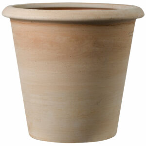 Pot terre cuite Conico Siena Toscana 38cm, terre rosée