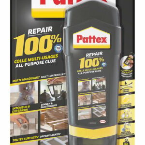 Colles Multi-Usages 100% Colle Bouteille 100g - Extra forte, Résistante à l’Humidité et Extérieur