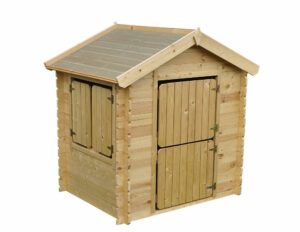Maison en bois pour enfants sans plancher – Timbela M516-1 112x146xH143 cm