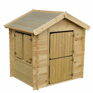 Maison en bois pour enfants sans plancher - Timbela M516-1 112x146xH143 cm
