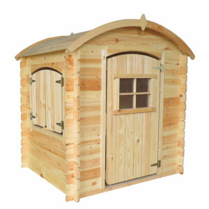 Maison en bois pour enfants avec plancher - Timbela M505 112x146xH145cm