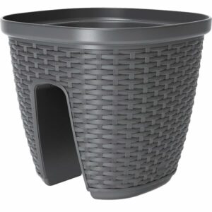 Pot balustrade Casa mesh 30 - Granit - 30x30cm