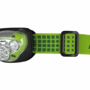 Lampe Frontale Vision HD Plus LED - Piles Incluses, Éclairage Puissant et Confortable