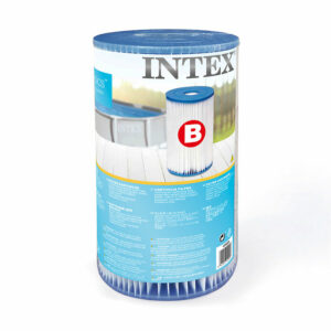 Cartouche de Filtration INTEX Type B – Finesse 20 Microns, Compatible Épurateur 9,5 m³/h