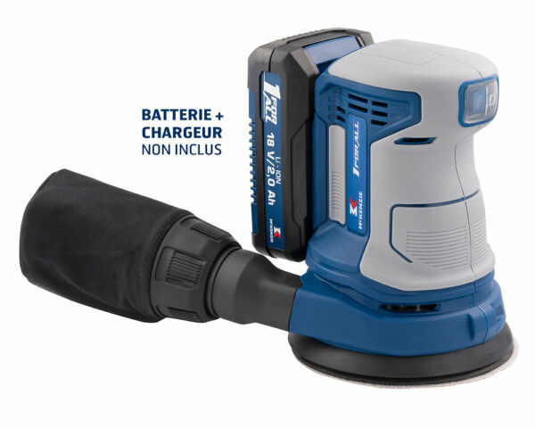 Ponceuse excentrique sans fil 18V Mc Kenzie – Maniabilité et efficacité en bricolage