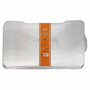 Pack de 5 Plaques en aluminium de récupération de graisses Ironwood 885 - 72 x 39 x 0,3 cm