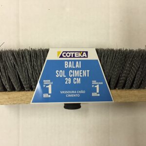Balai Sol Ciment 29cm – Outil Idéal pour Nettoyage Sol Ciment