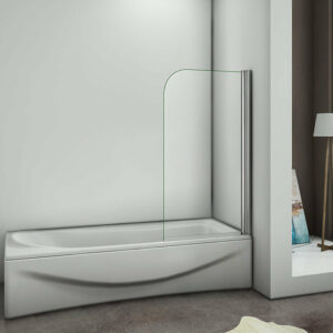 Pare-baignoire 80x140cm en 6mm verre anticalcaire écran paroi de baignoire pivotant à 180°Hauteur 140cm - Qualité et modernité pour votre salle de bain