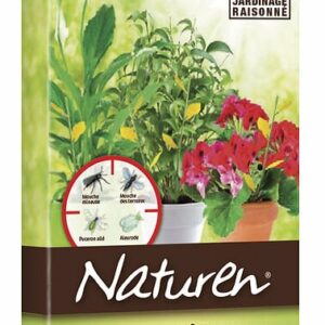 Mini-pièges jaunes englués pour plantes – Lot de 12 pièges efficaces contre les insectes volants