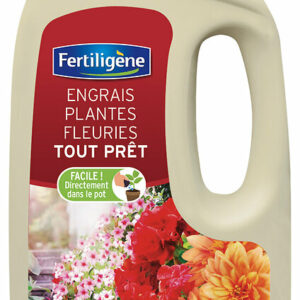 Engrais Liquide Plantes Fleuries Tout Prêt 1L - Fertiligène, Fertilisation Facile et Efficace