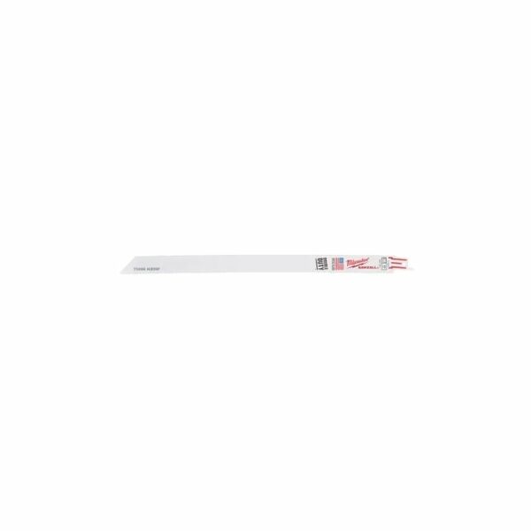 Lot de 5 lames de scie sabre Milwaukee métal SAWZALL 48005187 pour des coupes précises et efficaces