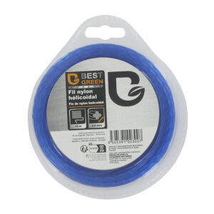 Fil Débroussailleuse Nylon Hélicoïdal 3.0mm x 15m BESTGREEN PRO – Performance & Précision