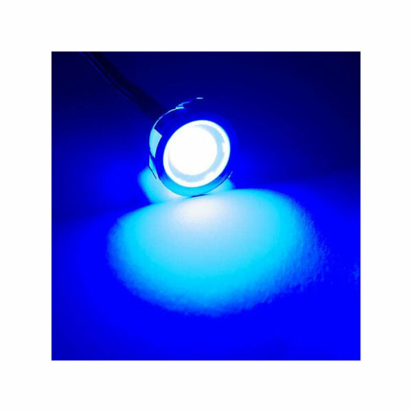Petit Spot LED 0,3W Extérieur Étanche Encastrable - Bleu