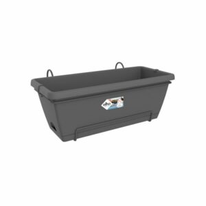 Balconnière Barcelona XL Allin1 55 Anthracite - Set complet pour un balcon verdoyant