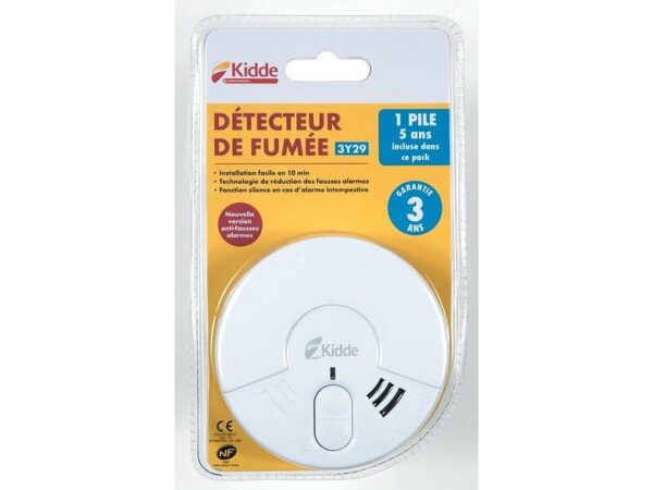 Détecteur de fumée KIDDE, 3 ans