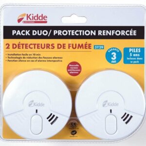 Lot De 2 Détecteurs De Fumée, 3 Ans